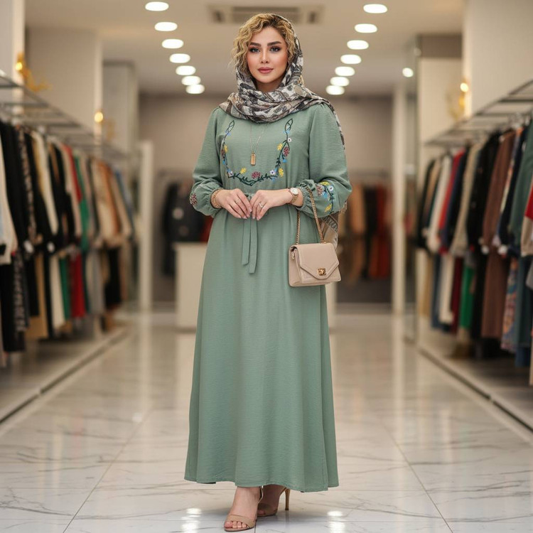 کفتان گلدوزی گلبرگ 🌿 با رنگبندی و کیفیت عالی ✅والی6646