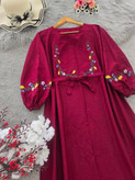 کفتان گلدوزی گلبرگ 🌿 با رنگبندی و کیفیت عالی ✅والی6646