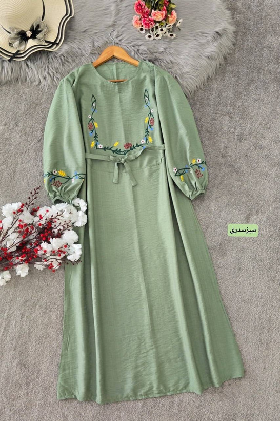 کفتان گلدوزی گلبرگ 🌿 با رنگبندی و کیفیت عالی ✅والی6646