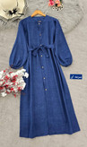 مانتو بلند دنیا 🌈با پارچه شانتون درجه یک و رنگ بندی ✅والی7003