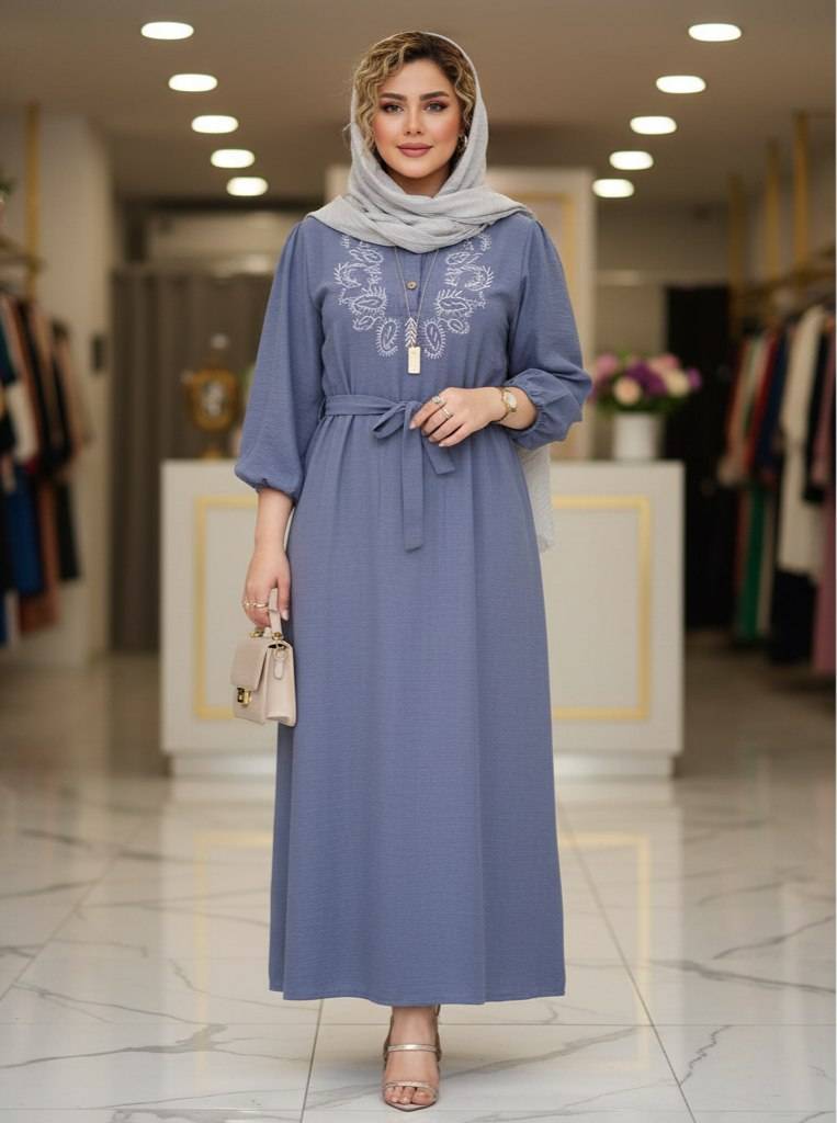 کفتان گلدوزی ترمه🌈 بارنگبندی و کیفیت عالی✅والی7607