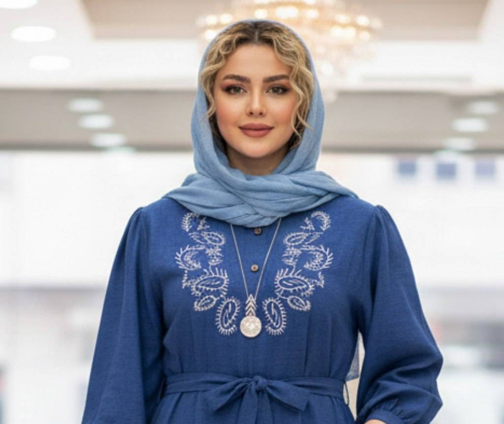 کفتان گلدوزی ترمه🌈 بارنگبندی و کیفیت عالی✅والی7607