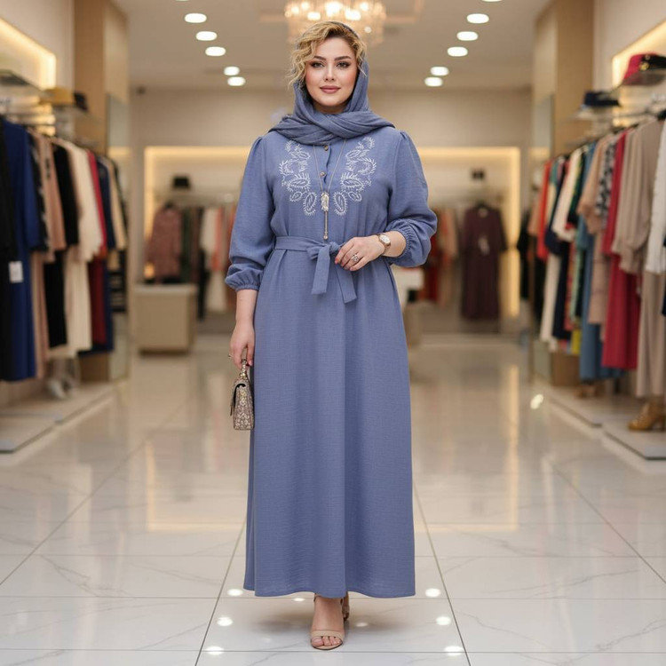 کفتان گلدوزی ترمه🌈 بارنگبندی و کیفیت عالی✅والی7607