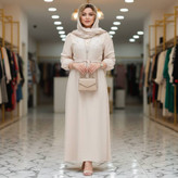 کفتان گلدوزی ترمه🌈 بارنگبندی و کیفیت عالی✅والی7607