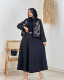 ست کت و دامن یارا 🌈 با پارچه مازراتی درجه یک ✅والی16009