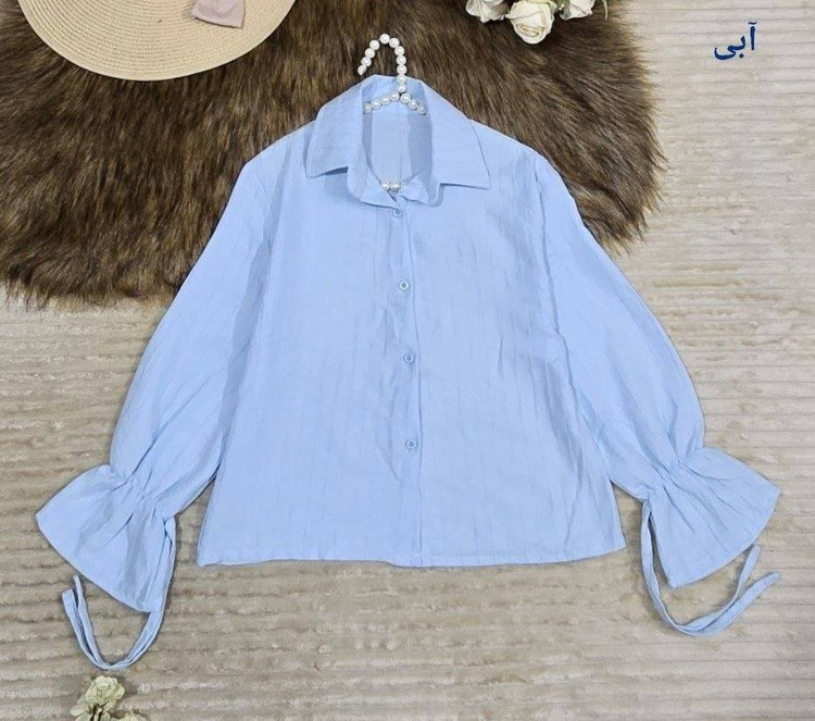 شومیز عروسکی روشنک 🌿 با رنگ بندی و کیفیت عالی ✅ساری20905