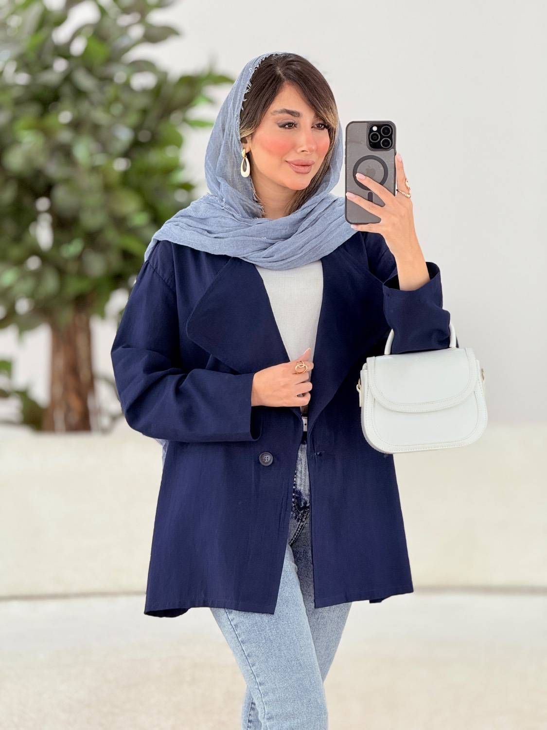 کت یقه انگلیسی نوشین ✅ با رنگ بندی و کیفیت عالی ✅ساری13633