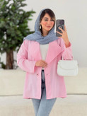 کت یقه انگلیسی نوشین ✅ با رنگ بندی و کیفیت عالی ✅ساری13633