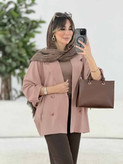 کت آستین بندی شبنم 🌈 با با رنگ بندی و کیفیت بسیار عالی ✅ساری15793
