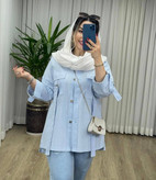 مانتو لنین شقایق 🌈 بارنگبندی و کیفیت عالی✅ساری16067