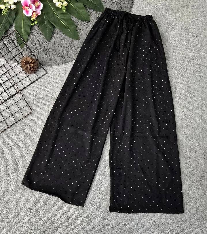 شلوار فول نگین شانتون درجه یک 🌈💯🛍🛍۱۵۷۴۷نفیس