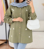 شومیز آسایش کتان لنین درجه یک 🛍🎀💯🌈۲۱۳۲۹ نفیس