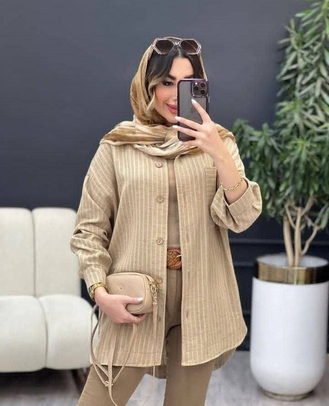 ست شومیز و وست مازراتی با کیفیت و رنگ بندی ✅ساری16714