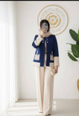 کت و شلوار الیزابت🌿 با رنگ بندی و سایزبندی ✅ ارغوان 100732