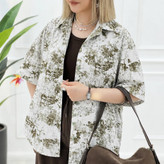 شومیز اطلس آبرنگی 🎀🥰کد 21384 کلار