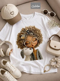 تیشرت لانگ عروسکی 🎀🥰کد 701 آدراپانا