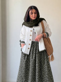 شومیز دامن آناهیل زیبا و شیک 🥰🎀کد 636 آدراپانا