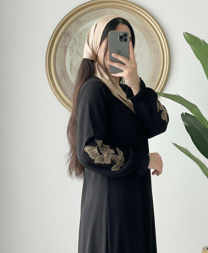 عبای ترند چیندار 🌿 با کیفیت بسیار عالی ✅ارغوان100741