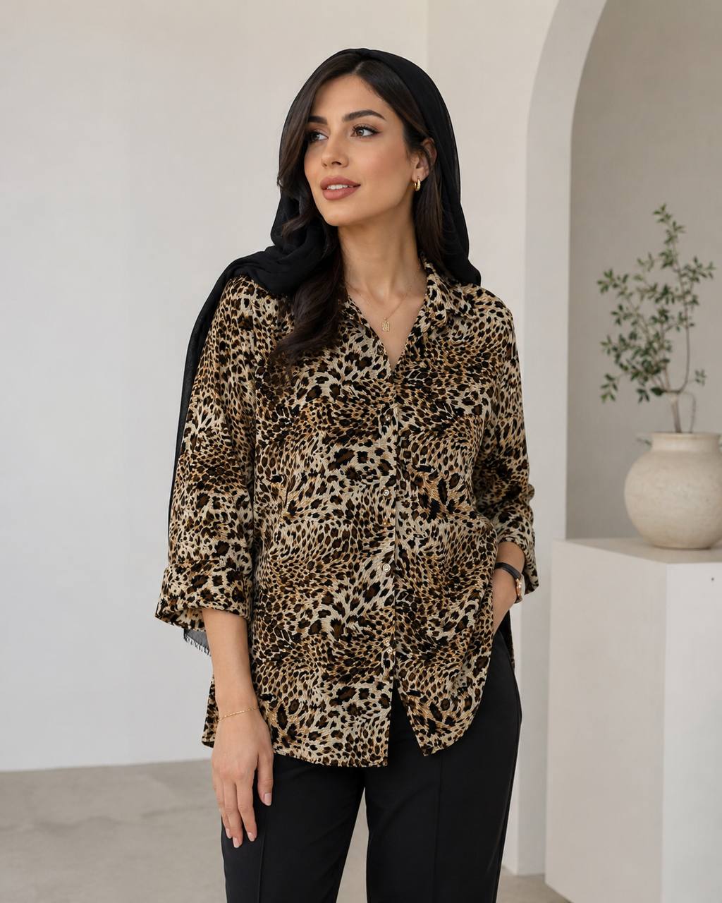 شومیز محدثه با سایزبندی 🛍💯🎀۷۶۰۲۳ شهرزاد