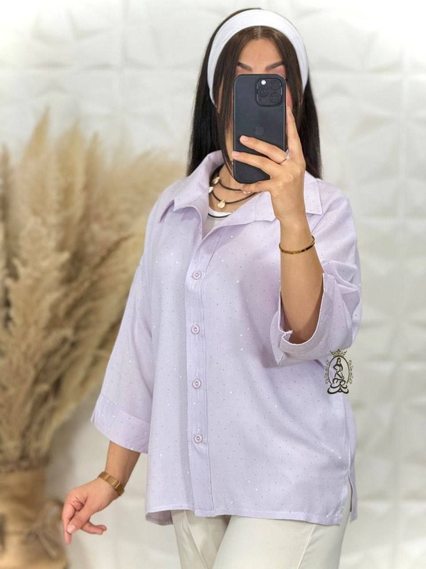شومیز نگینی مهسا با رنگ های خاص ۷۵۹۹۲ شهرزاد 💯🎀🌈