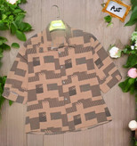شومیز باکسی طرح چهارخونه 🌿 با کیفیت عالی و رنگ بندی متنوع 👌تارا75971
