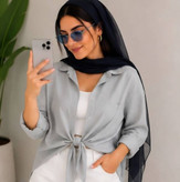 شومیز گره لیزری🌿 با رنگ بندی و کیفیت عالی ✅تارا. 75961