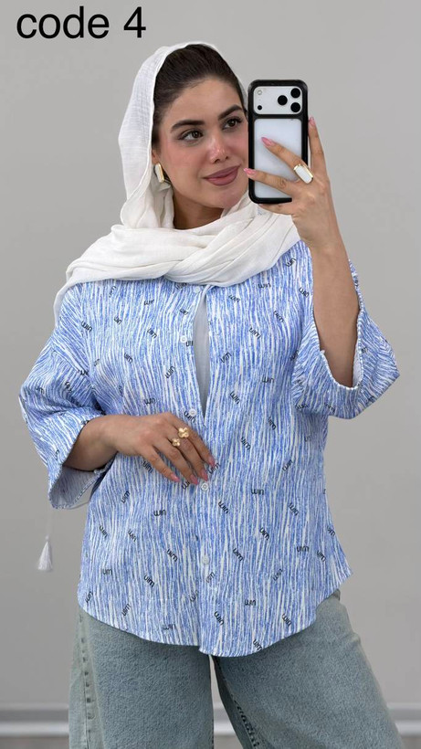 شومیز میونا زیبا وشیک تنخور عالی در رنگبندی 🌈 🌈 کد ۲۱۱۴۵ ستشو
