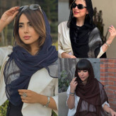 شال ساده دور گان تور دانتل در دو رنگ 😍😍کد۲۱۴۰۵ ستشو