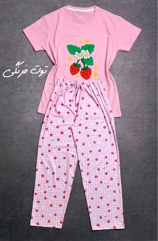 ست تیشرت شلوار عروسکی کیوت در رنگ بندی 🌈 🌈 کد ۲۱۴۱۹ دلتا