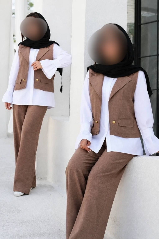 ست سه تیکه مژده شانتون صوفیا 🛍💯🎀۵۹۱۷ نفیس