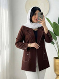 مانتو کتی مزونی اسنا🌿 با رنگ بندی و کیفیت عالی ✅ارغوان100796