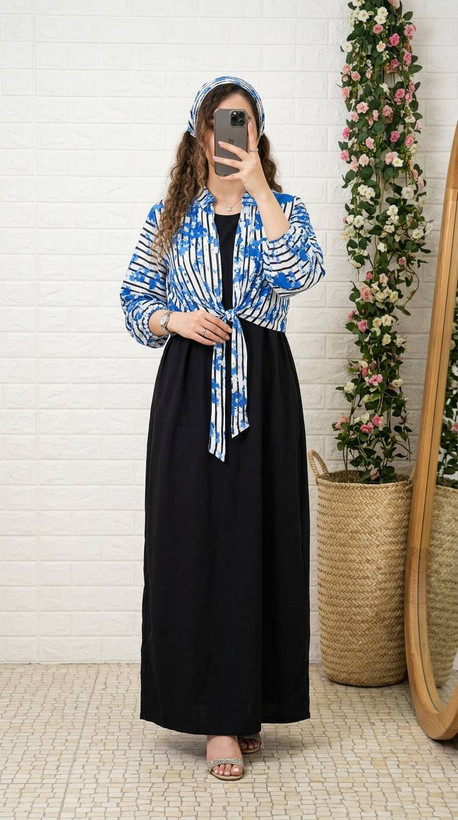 ست سارافون و شومیز نازیلا ✅ با رنگبندی و کیفیت عالی ✅ارغوان100801