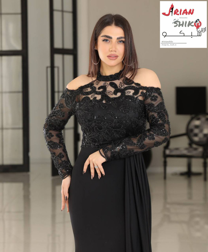 پیراهن مجلسی بسیار زیبا ترلان😍پرفروش😁🤩ارسال فوری👌با قیمت باورنکردنی به مدت محدود😱😉کد622برلی