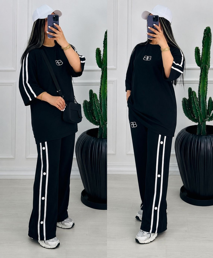 ست تیشرت شلوار هیلاری زیبا 🫠✨کد#۲۱۶۰۶